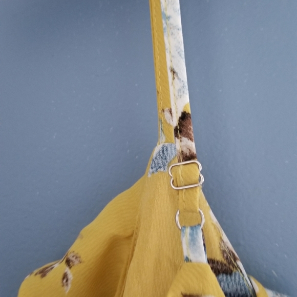 Yellow Ruffle Tank Top - Picture 6 of 7